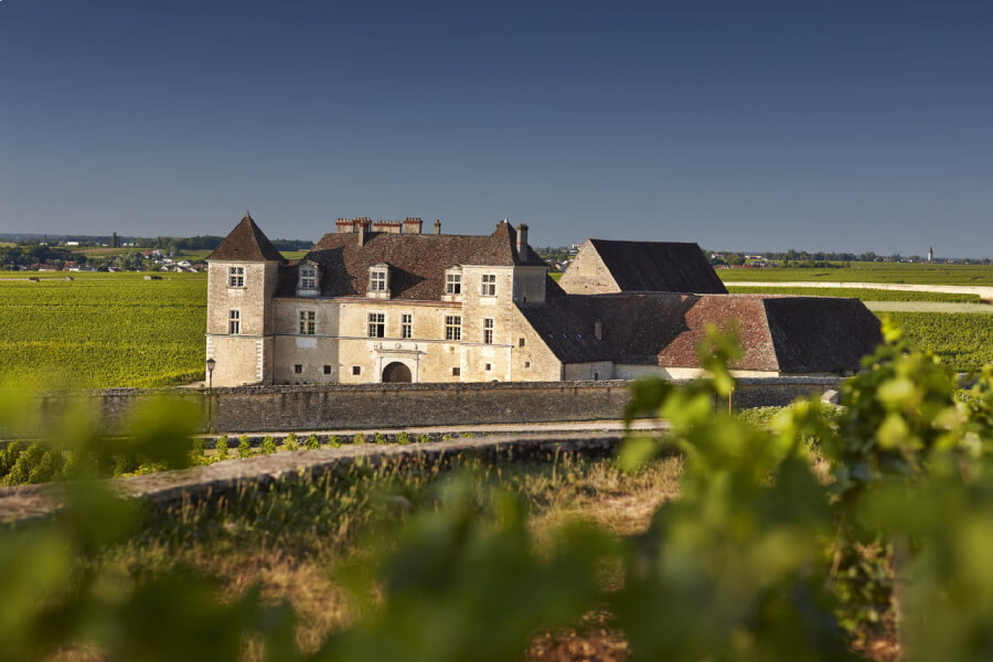 Le Château du Clos de Vougeot en Bourgogne