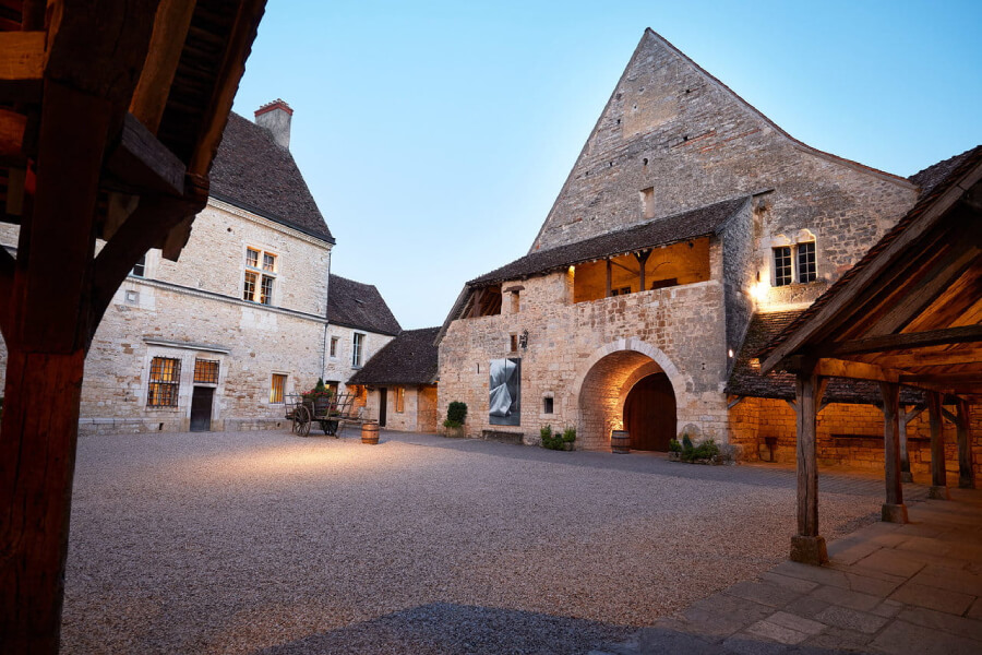 The Château du Clos de Vougeot in Burgundy